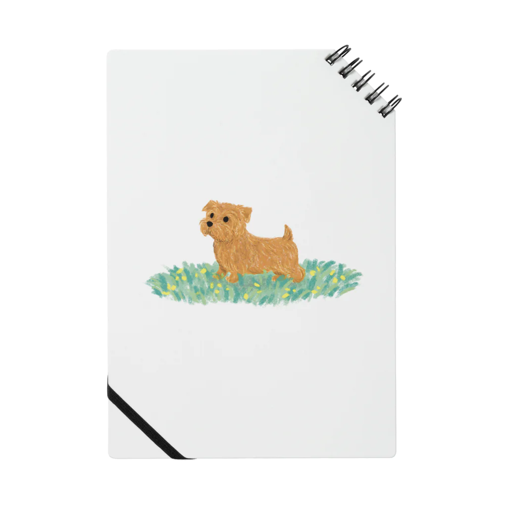 TOMOS-dogのノーフォークテリア Notebook