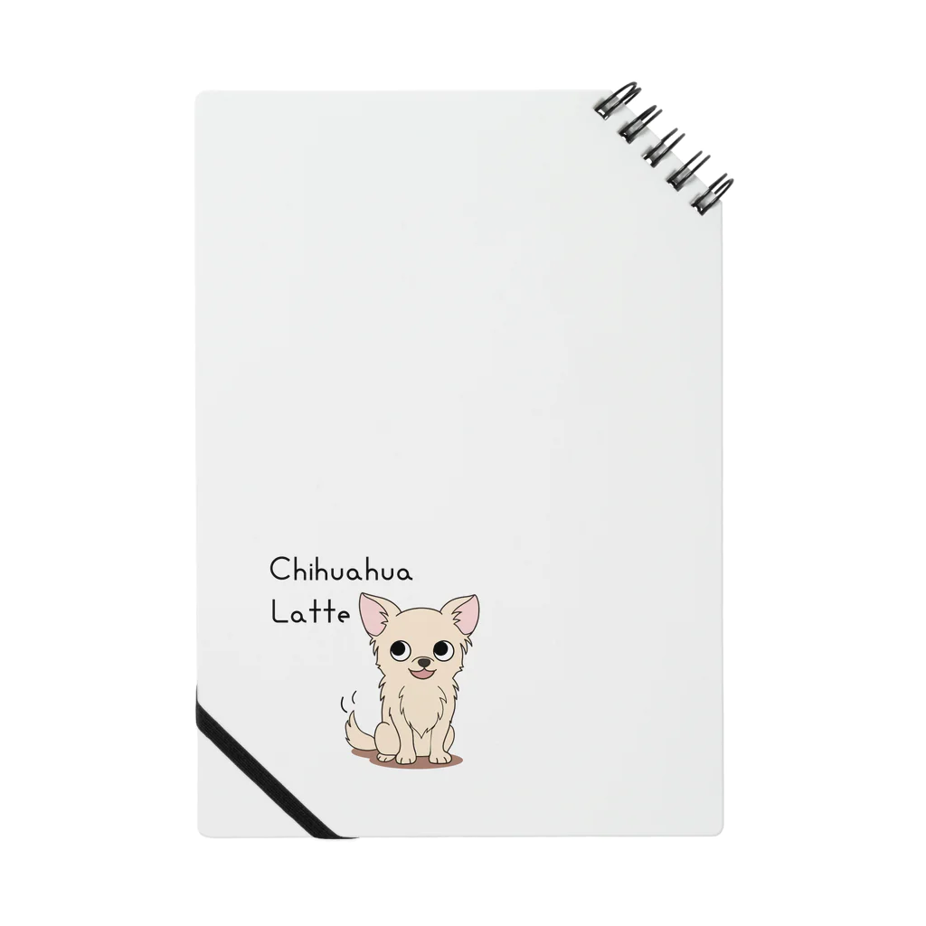 Bordercollie Streetのch-latte-2 Notebook