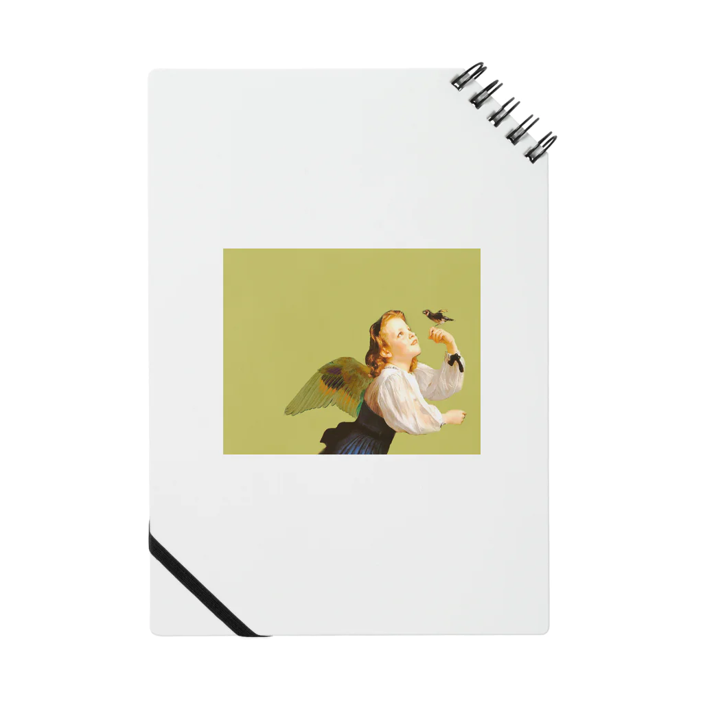 Pittura AccessorioのYELLOW GIRL Notebook