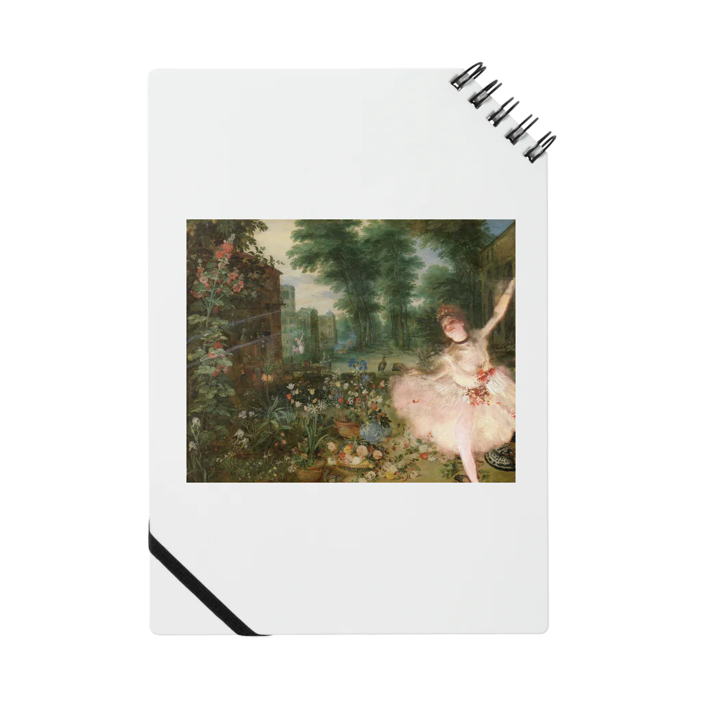 Pittura AccessorioのDancing  girl Notebook