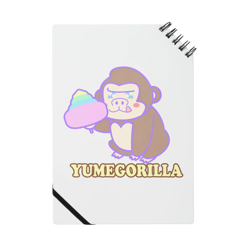 Goma46のYumeGorilla（ゆめごりら）グッズ Notebook