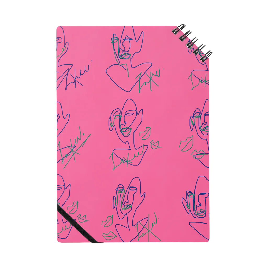 IzXu.のL i p s /pink Notebook