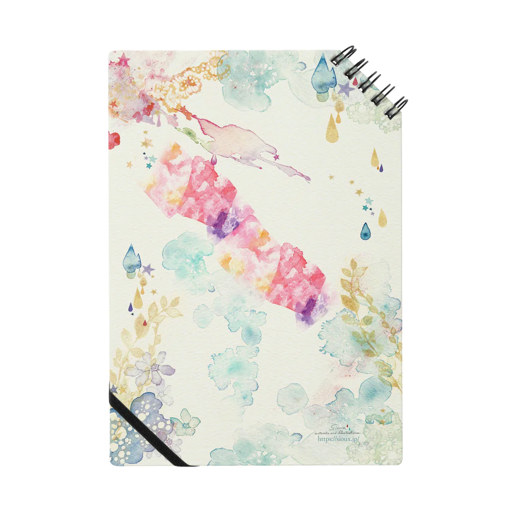 水彩少女のcolor obscure Notebook