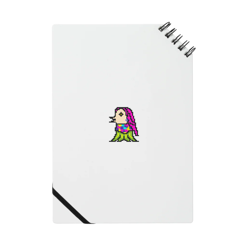 YUPPARのBIE-girl PinkHair ピンクヘア Notebook