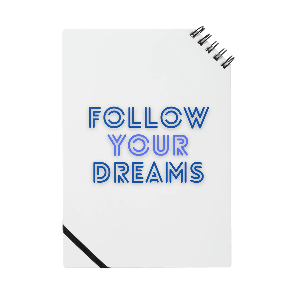 GASCA ★ FOLLOW YOUR DREAMS ★ ==SUPPORT THE YOUNG TALENTS==のGASCA - Support The Young Talents Notebook