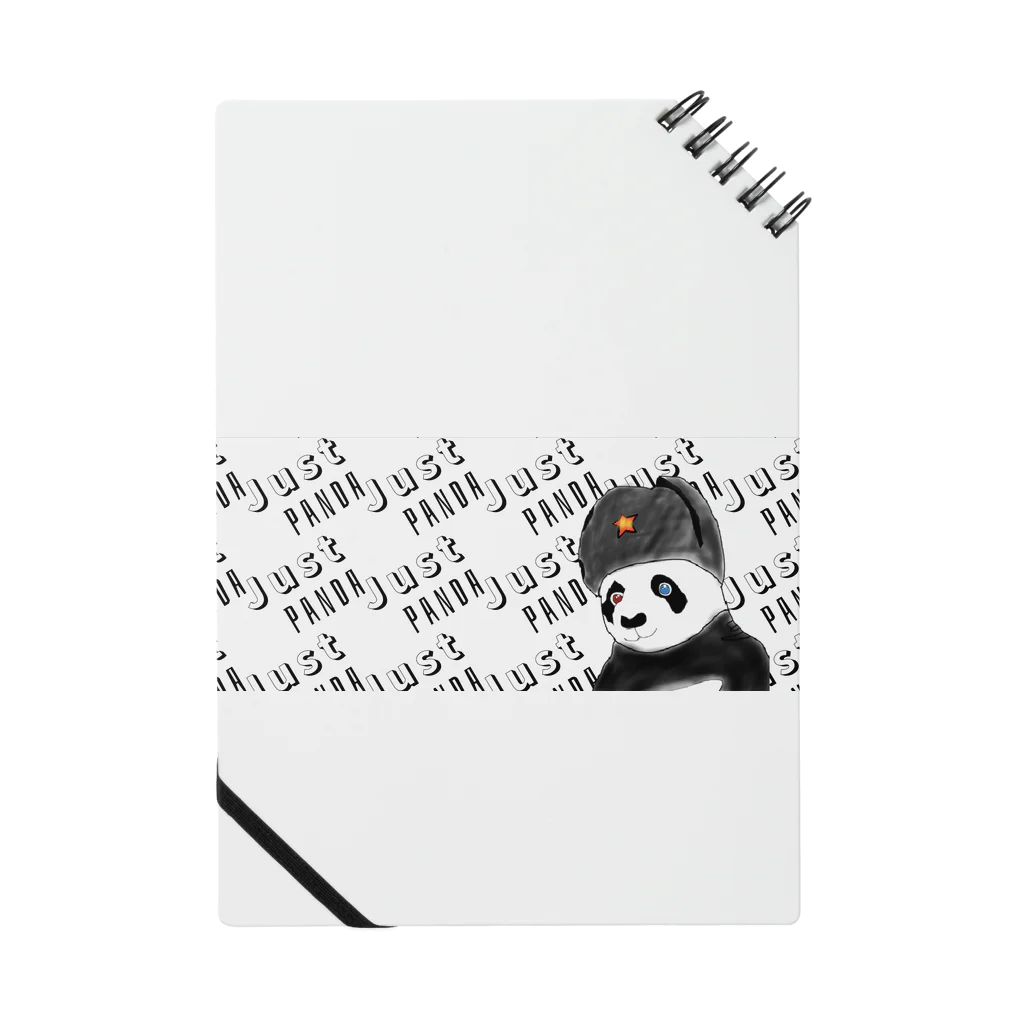 ☭C•ML印刷社｜赤毛龙印刷社☭のJust Panda-kun!オフィスセット(?) ノート