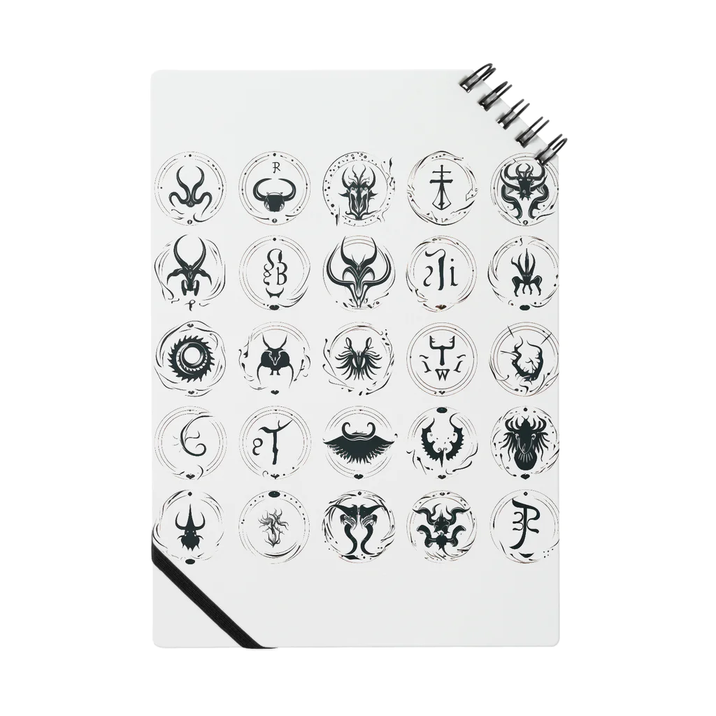 BunnyBloomのZodiac signs Notebook