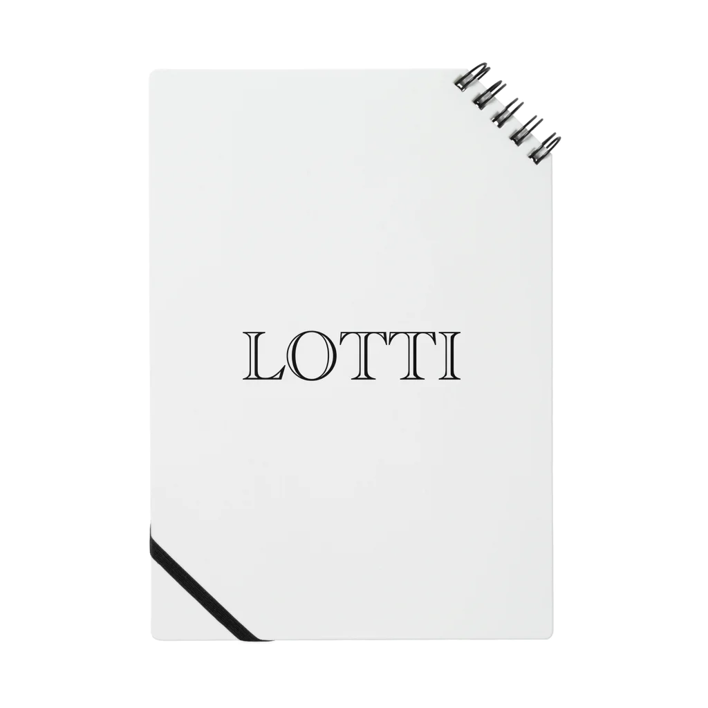 LOTTIのWHITE LOTTI ノート