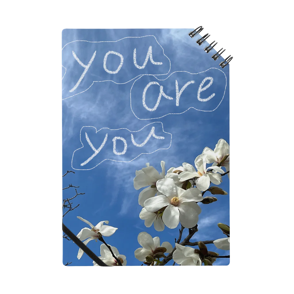 ココアミルクのそのままで、you are you ノート