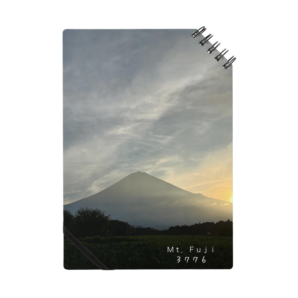 mayの富士山と朝陽-M t.Fuji3776- ノート