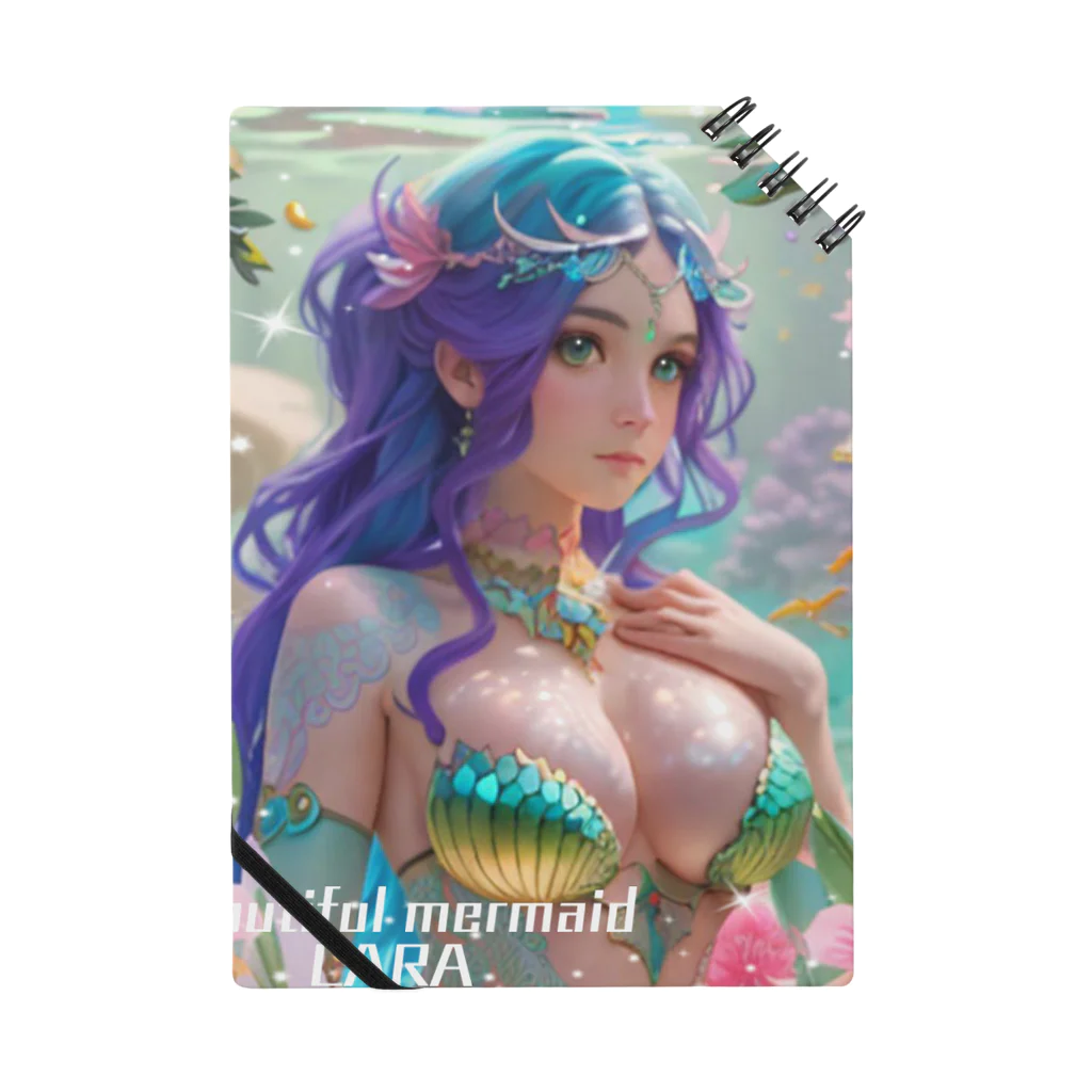 💖宇宙整体♪🌈♪こころからだチャンネル♪💖のbeautiful  mermaid  LARA Notebook