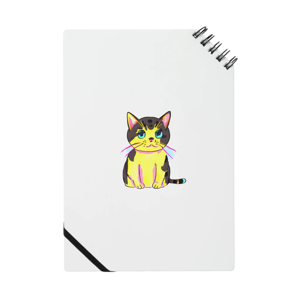 ✨そうのオリジナルグッズ✨の可愛らしい猫のイラストグッズ😸 ノート