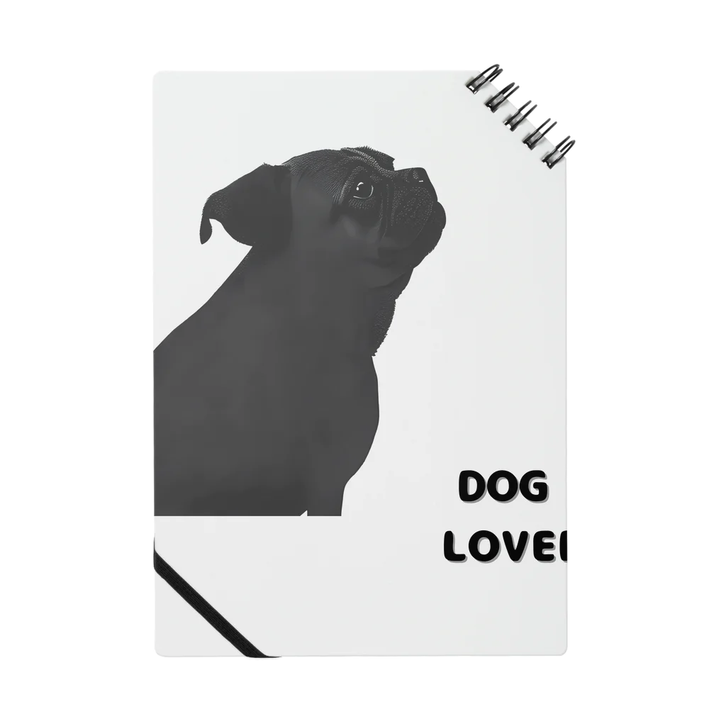 DOG LOVERのDOG LOVER（パグ） Notebook