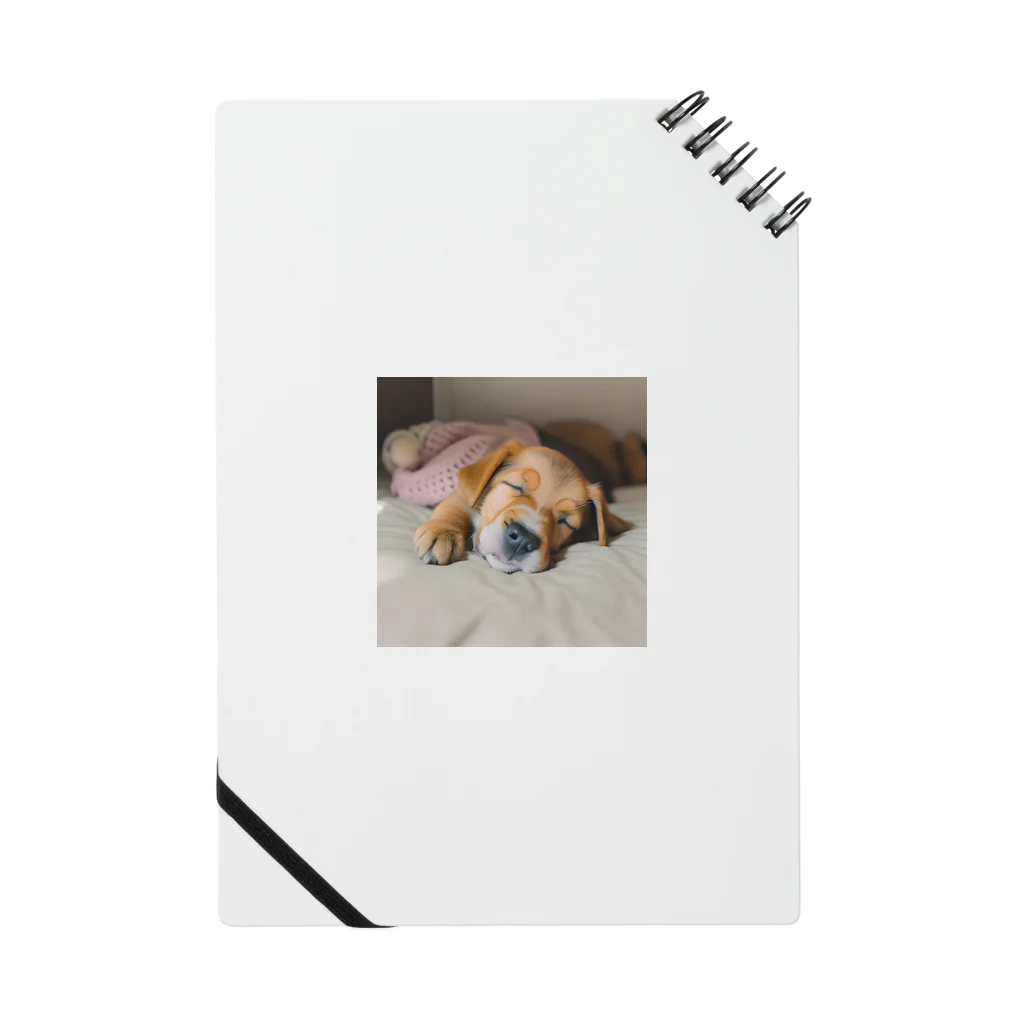 けんとの昼寝する子犬 Notebook