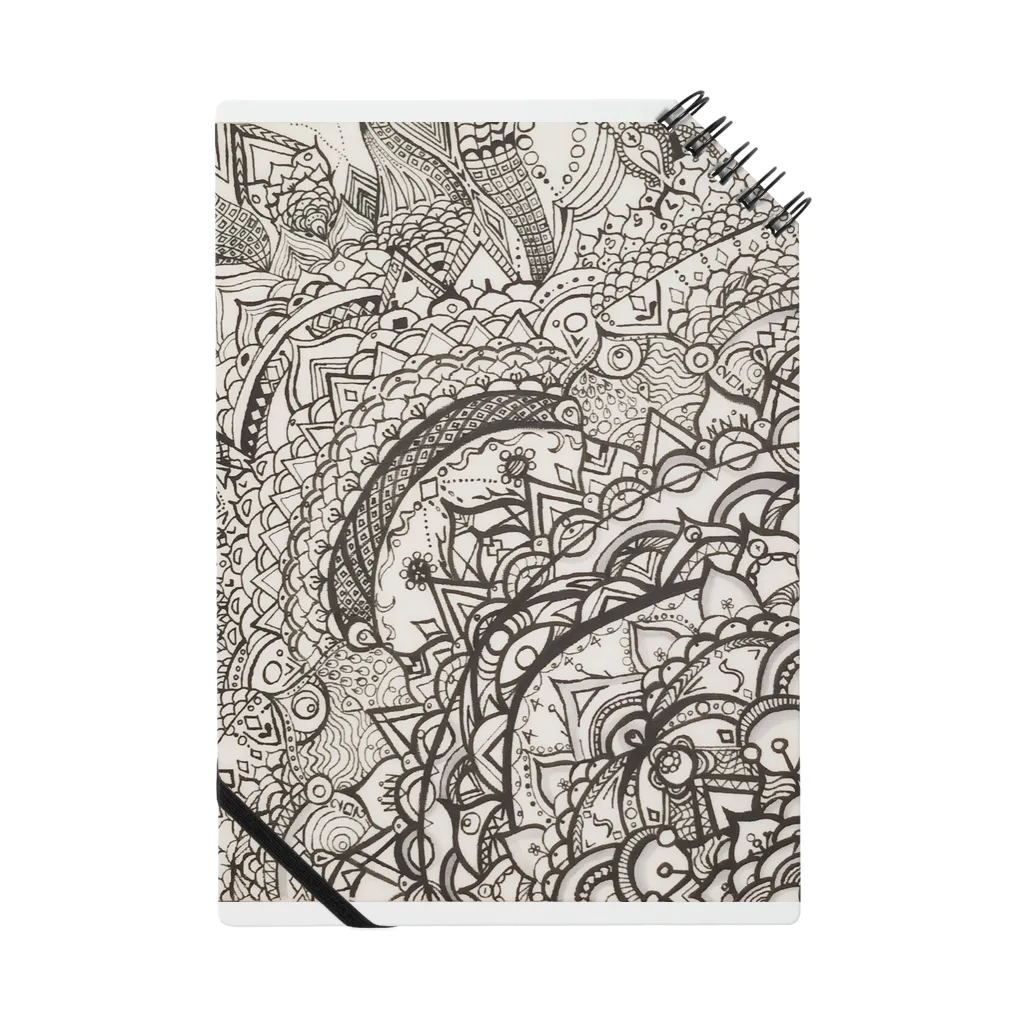 ショボングルのdoodle zentangle Notebook