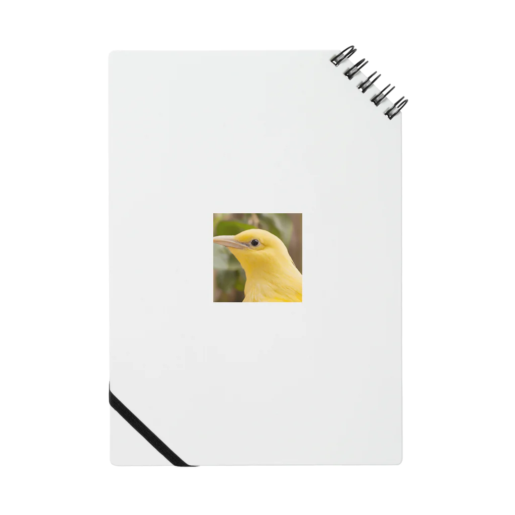 Happy Bird の黄色い鳥の横顔 ノート