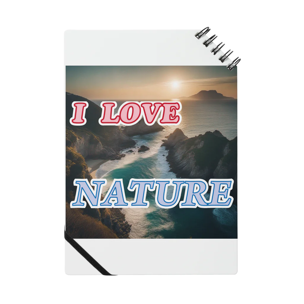 wataru-ingのI LOVE NATURE Notebook