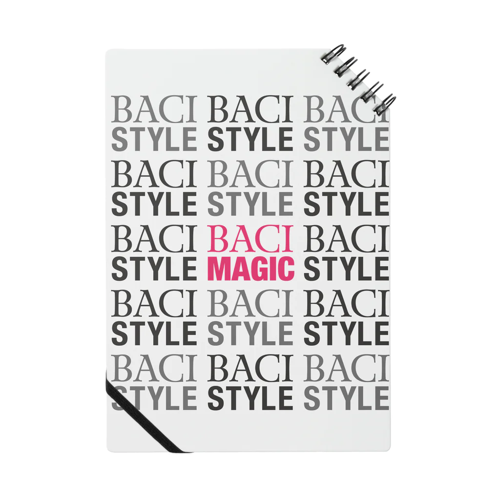 BACI  fashionのLOGO&LOGO3 Notebook