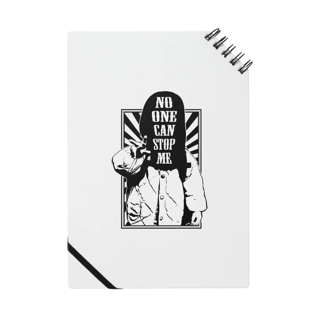 studio STEMのNO ONE CAN STOP ME Notebook