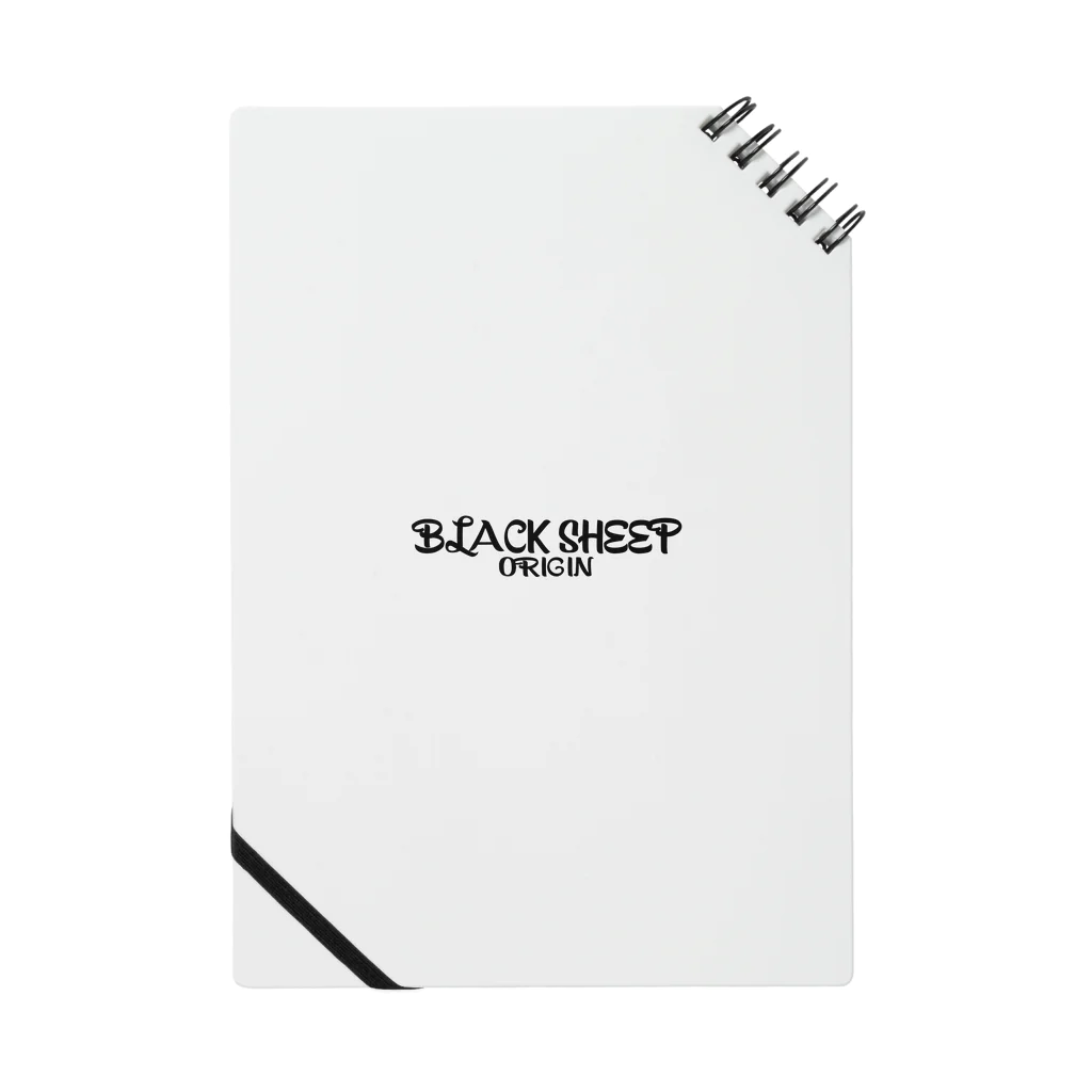 BLACK SHEEP ORIGIN SUZURI SHOPのBLACK SHEEP ORIGIN ノート