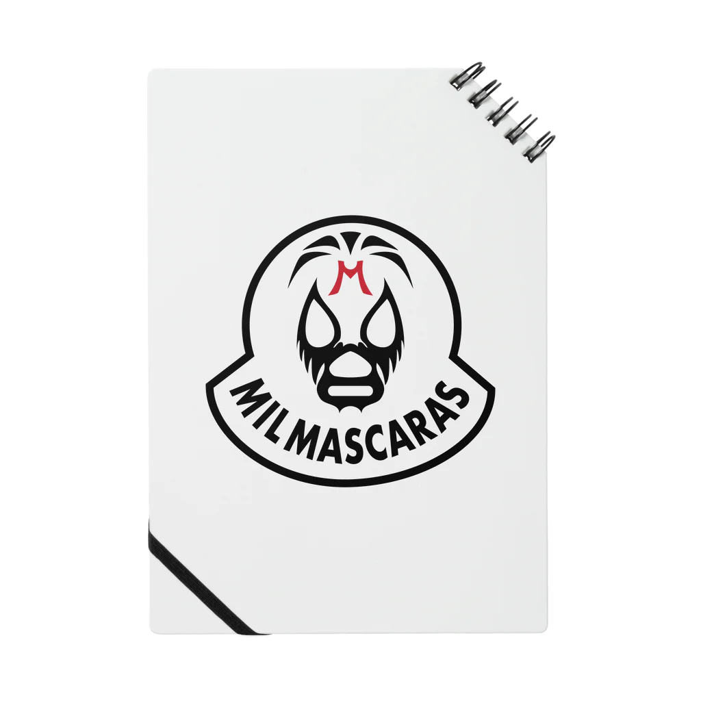 DRIPPEDのMIL MASCARAS-ミル・マスカラス ワッペン型ロゴ ノート