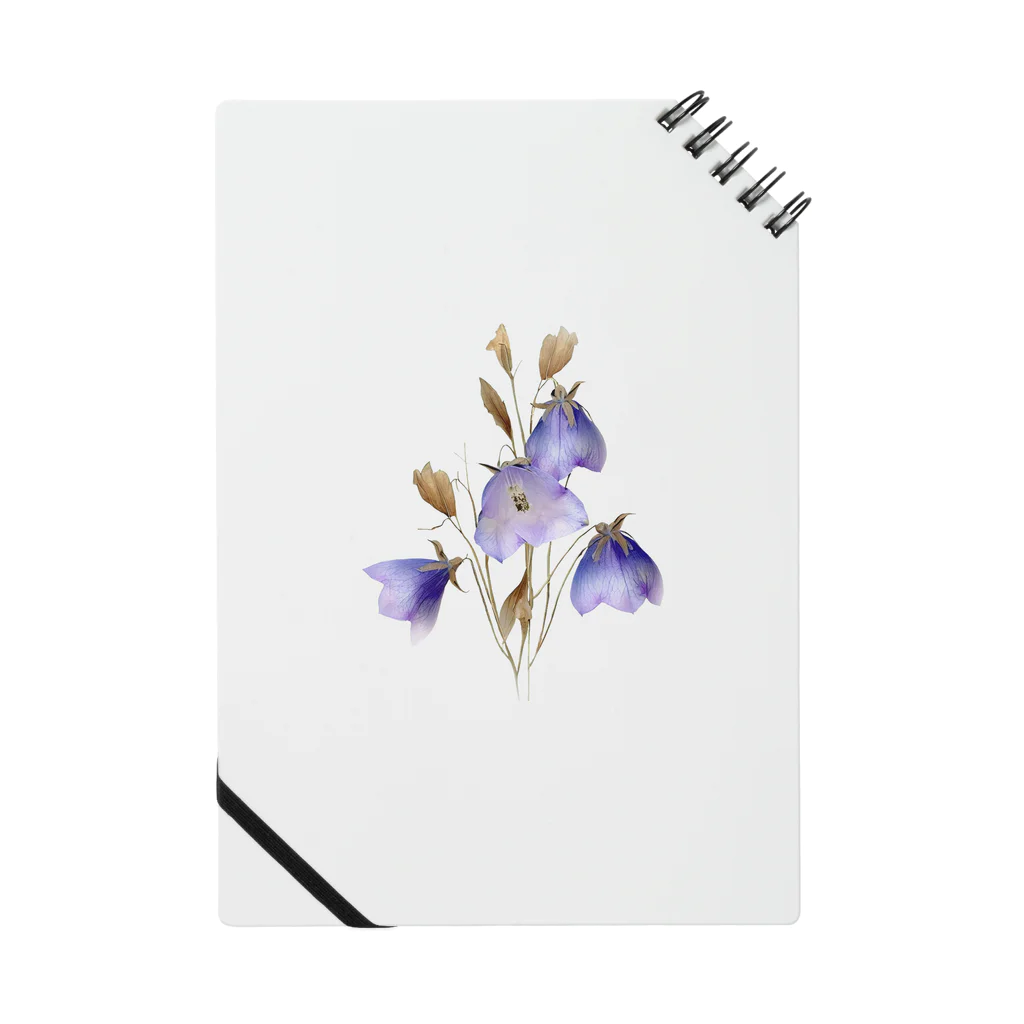 Atelier Petrichor Forestのキキョウ Chinese bellflower Notebook