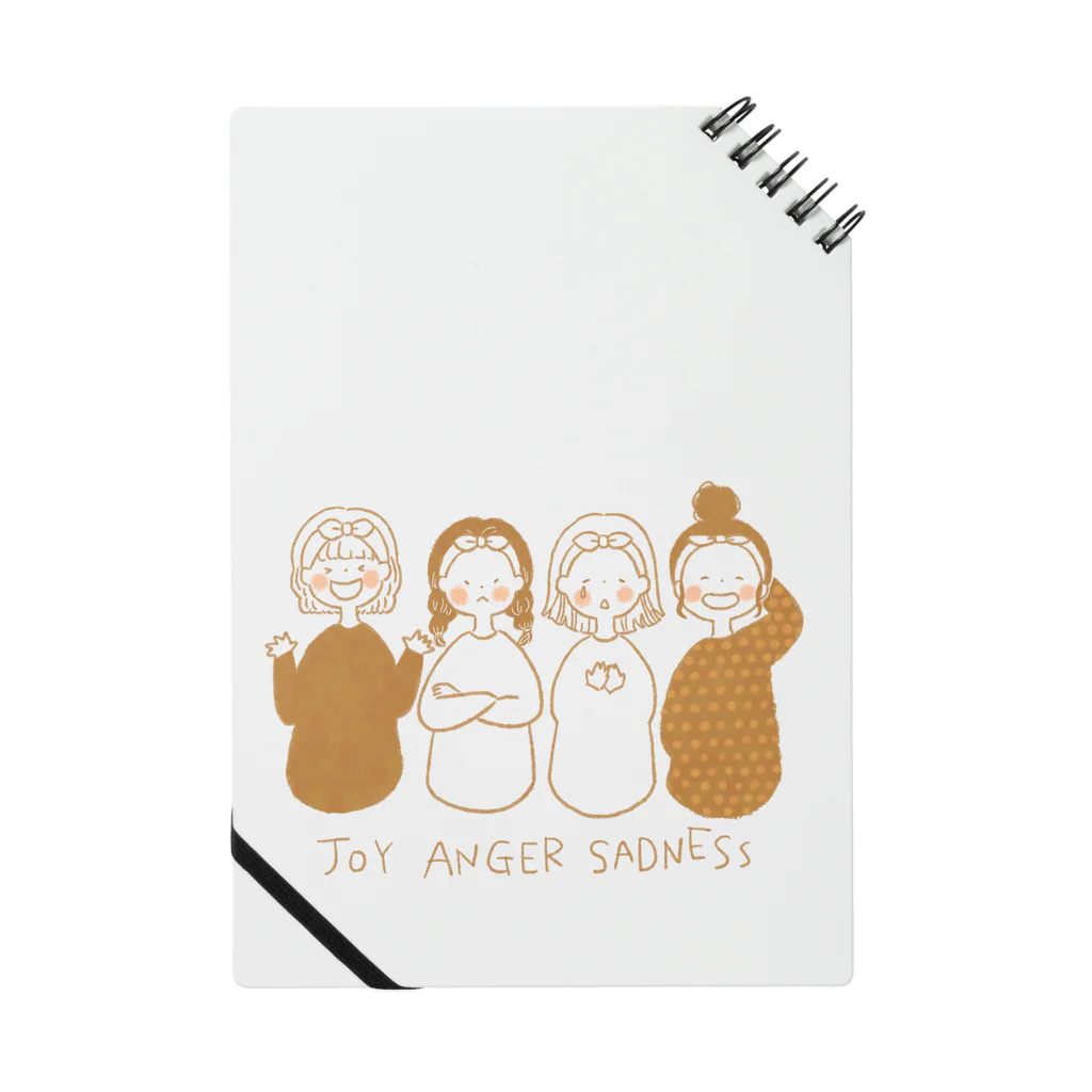 achan no omiseのJOY ANGER SADNESS Notebook