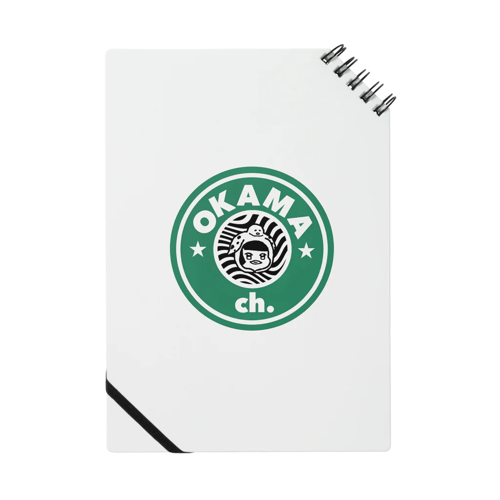 okama ch. 公式グッズのおかまちゃん☕️第三弾 Notebook