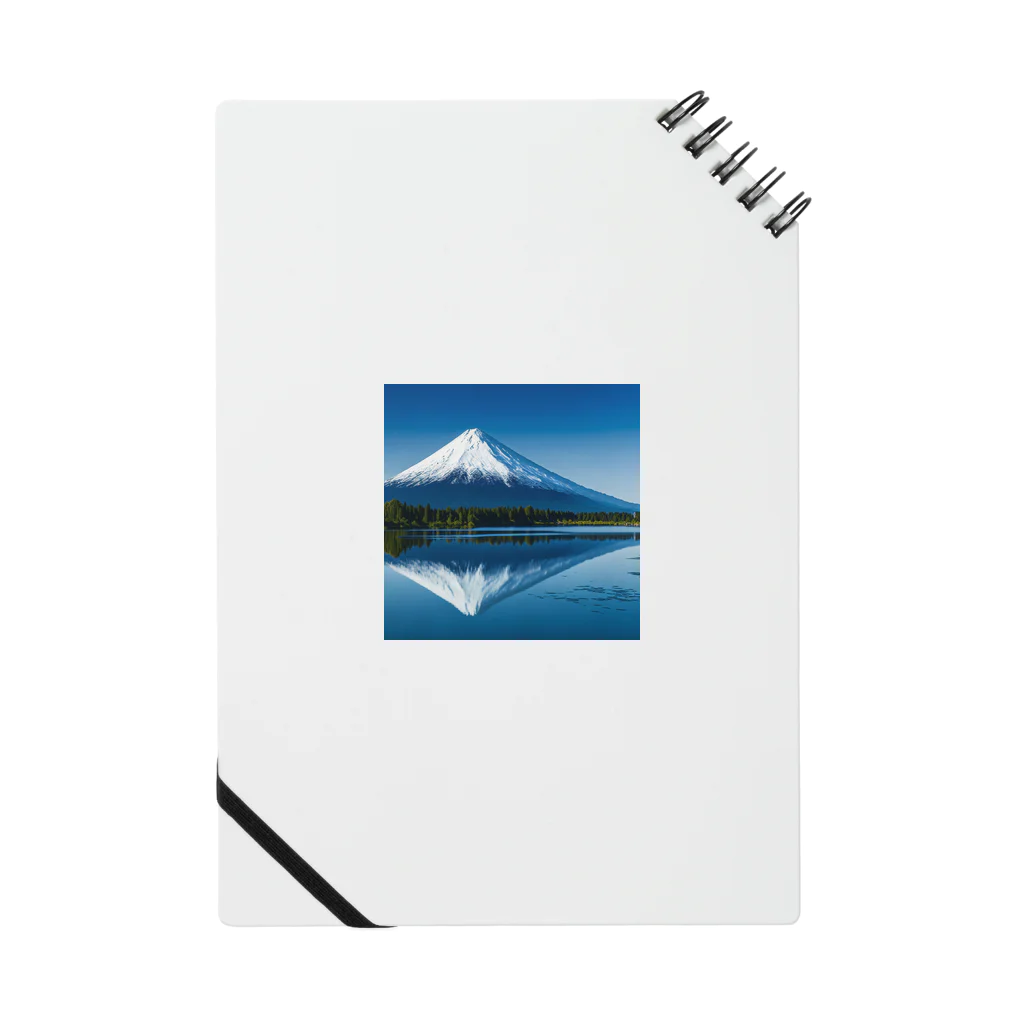 YASU1の湖に反射する富士山 ノート