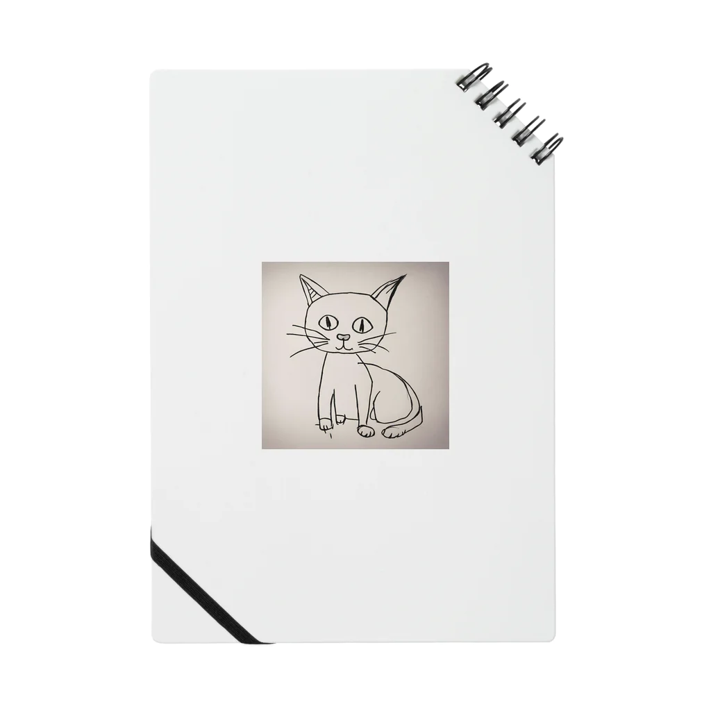 Kemasatariの猫の絵 Notebook