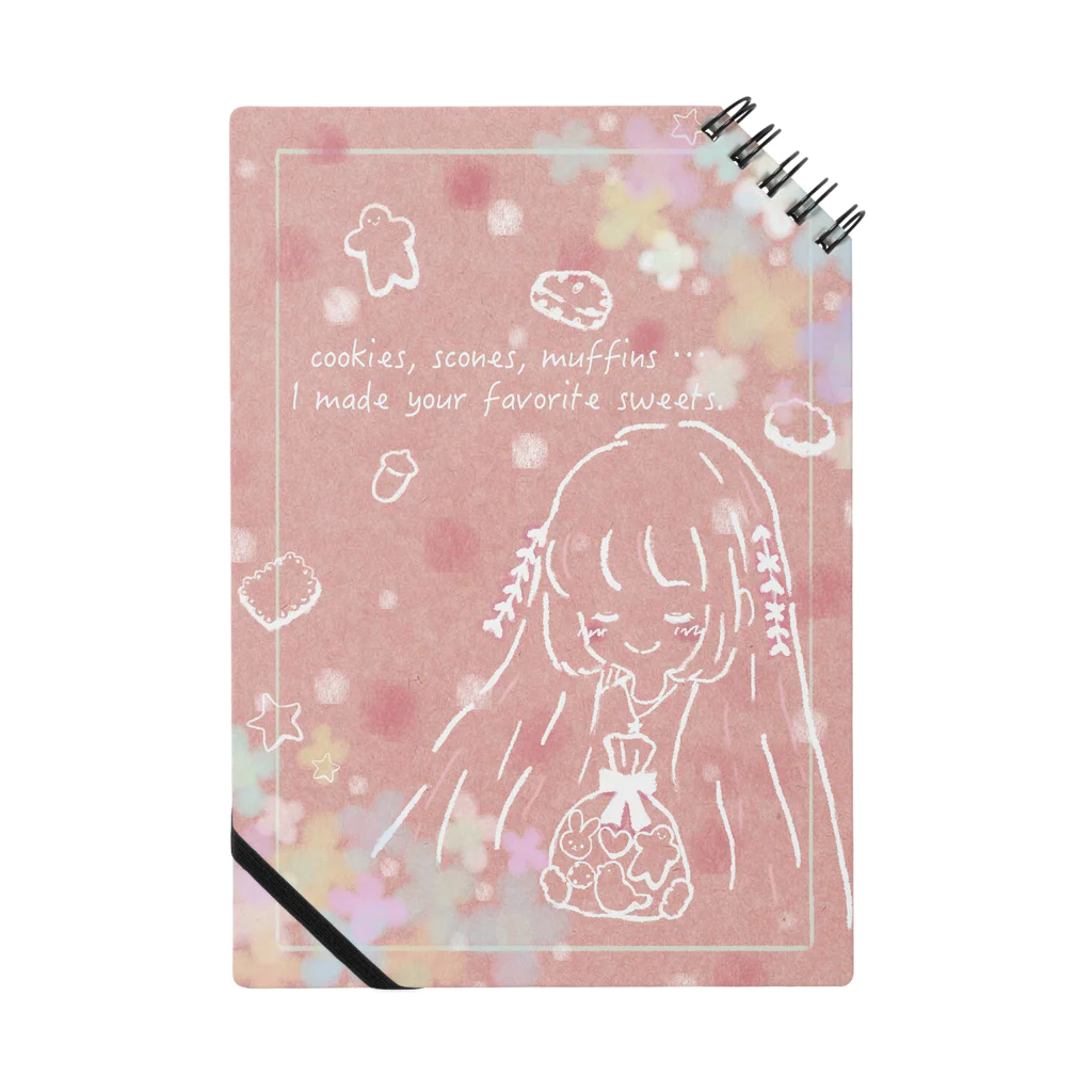 みーちゃんわーるどのハンドメイドスイーツ♡ Notebook