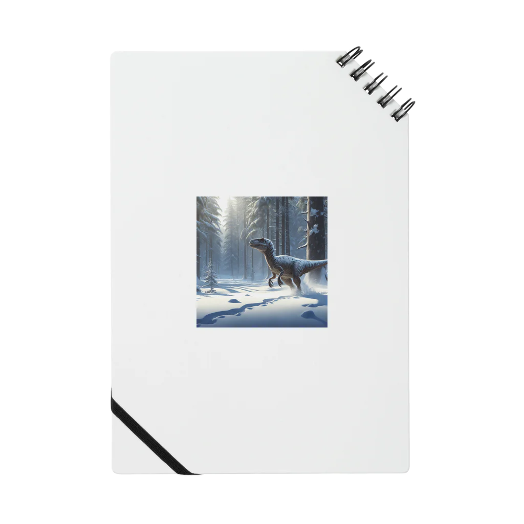 スウィッチボックスの冬のラプトル Notebook