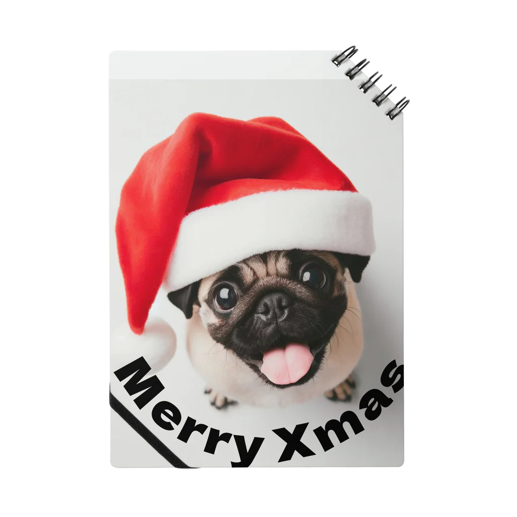 isshi1002のXmas Pug ノート