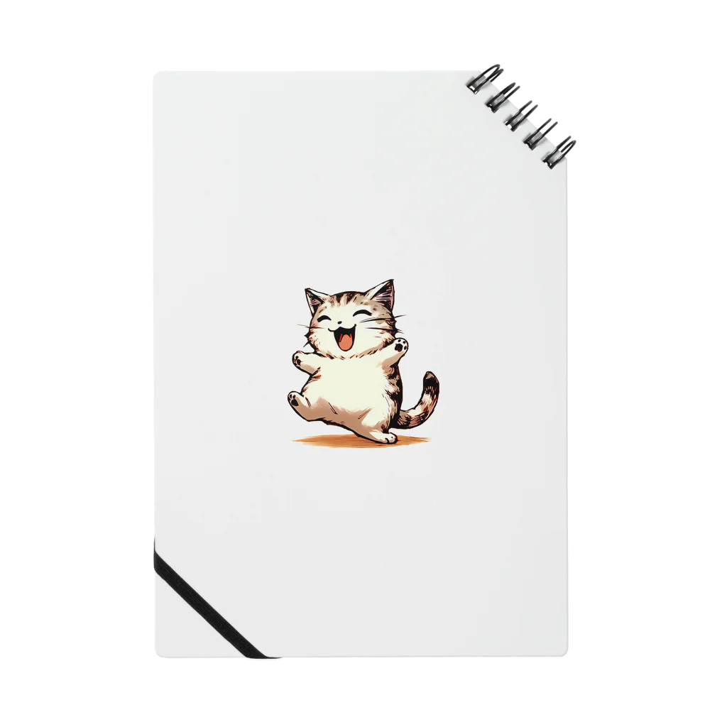 マッハSHOPのAI天風猫(笑顔1) Notebook