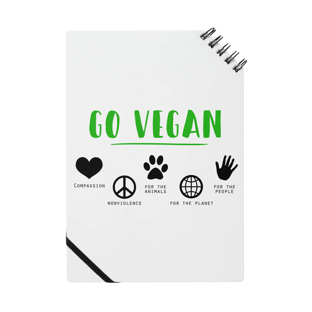 GO VEGANのGO VEGAN - A5ノート ノート