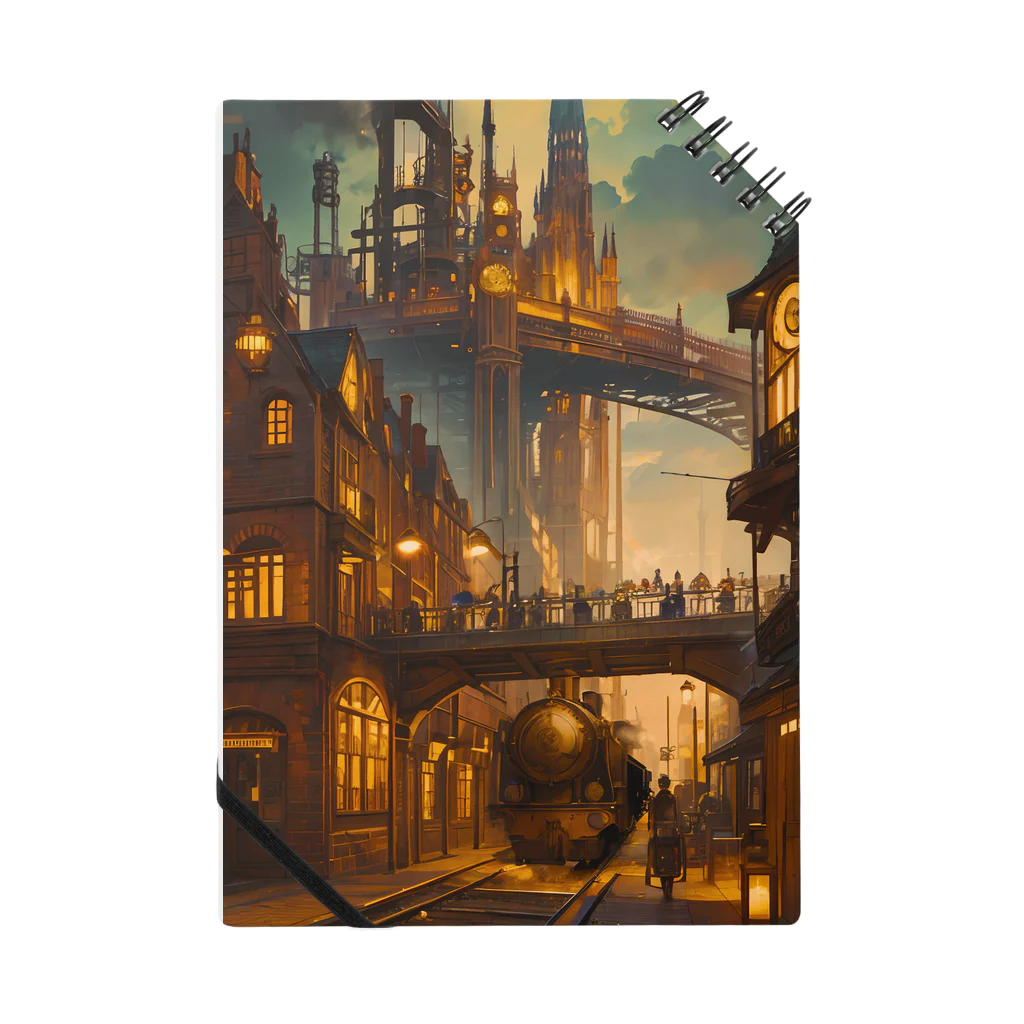 卯月なのかのSteampunk Journey　〜ノスタルジア溢れる蒸気機関の世界の旅〜　No.1「Steampunk Journey」 Notebook