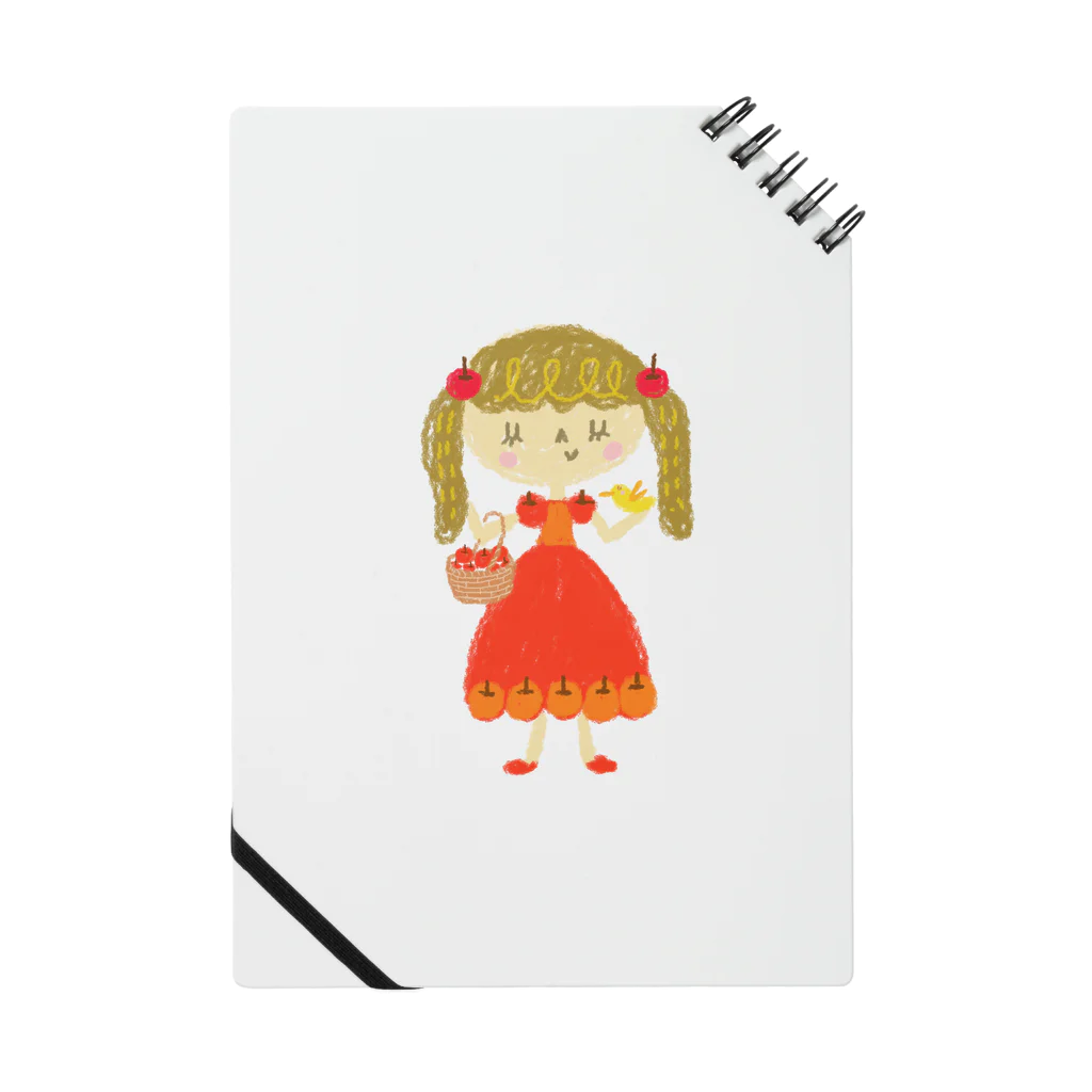 メリーメリークリスマスランドのApple Princess りんごちゃん Notebook