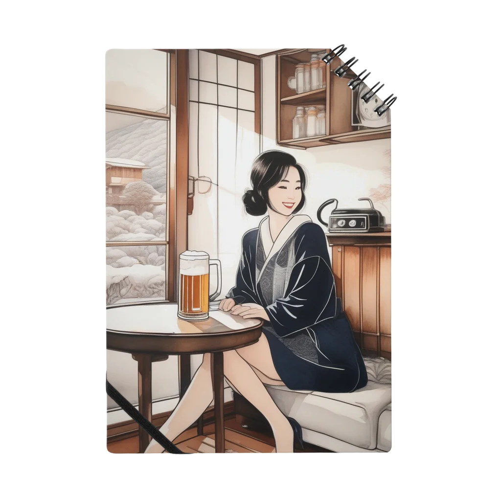 MistyStarkの日本人女性冬ビール ノート