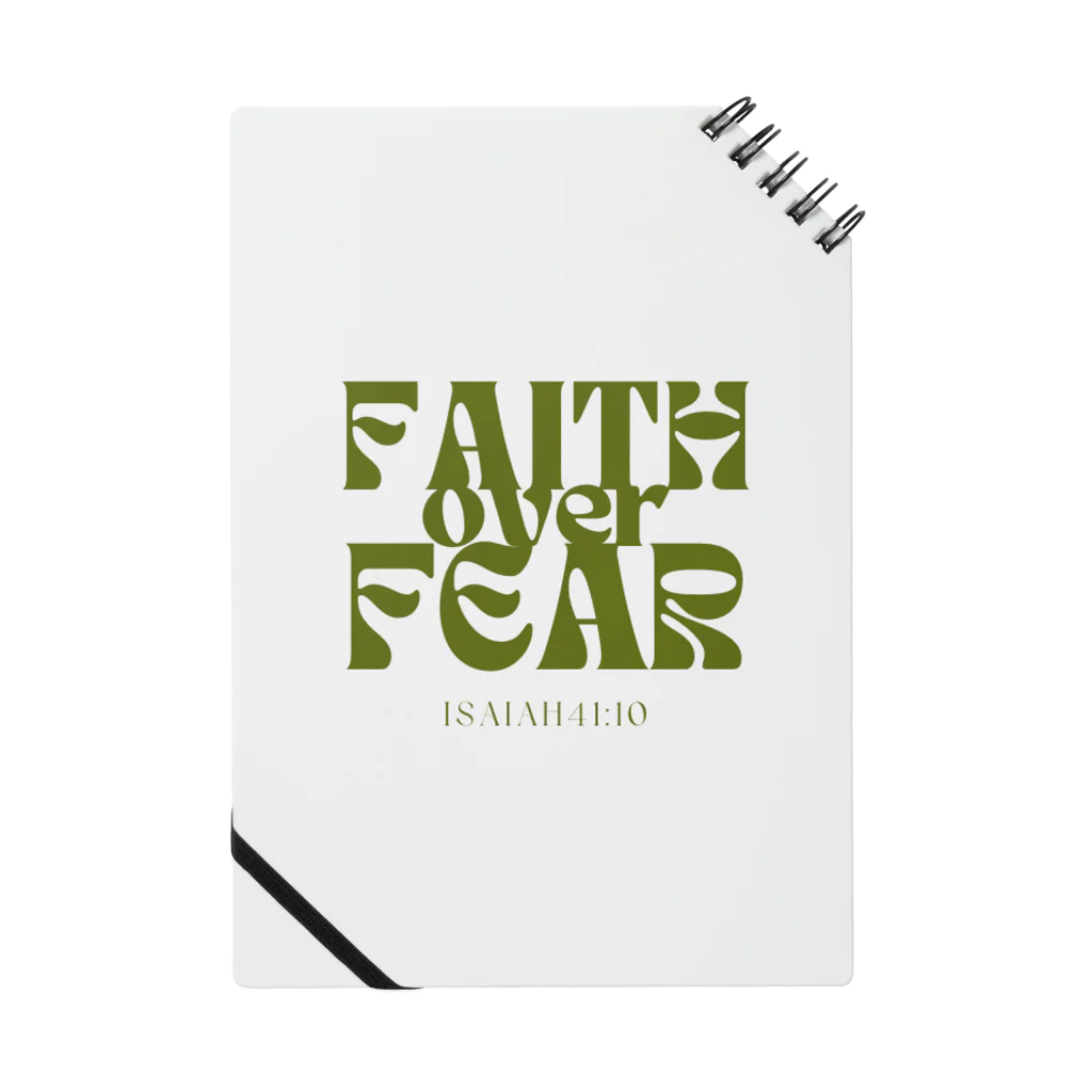 TESTIMONYのFAITH over FEAR ノート