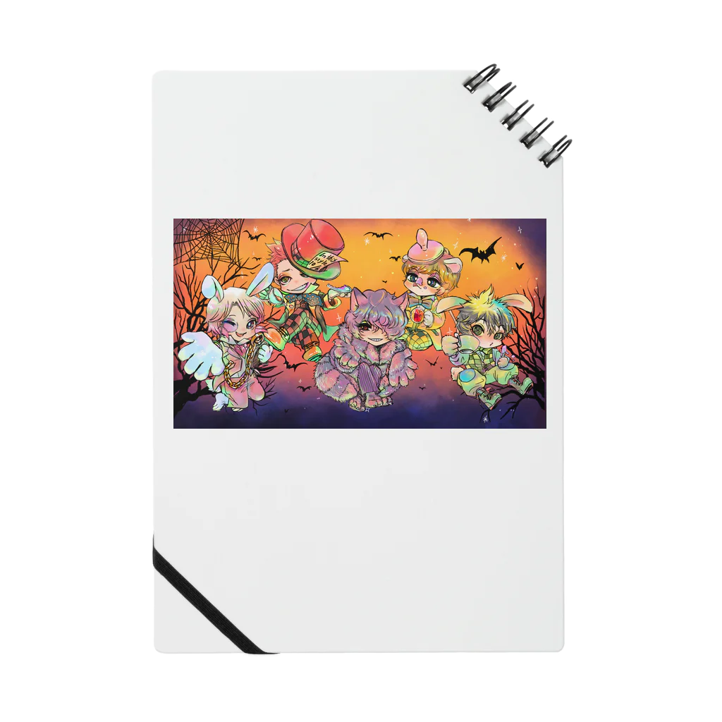 群青のはなまるハロウィン2023 ハロウィンアリス Notebook