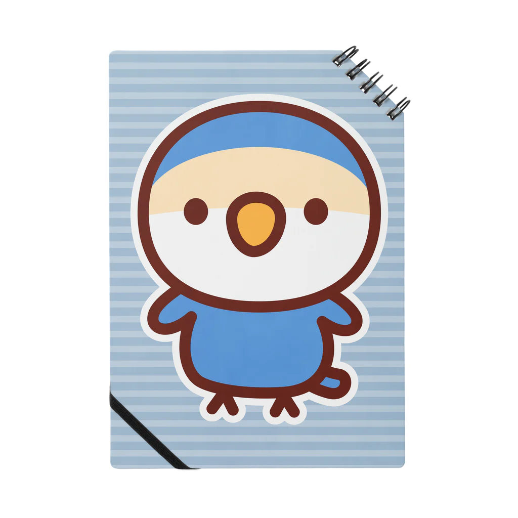 いんこ屋堂のコザクラインコ（バイオレットチェリー） Notebook