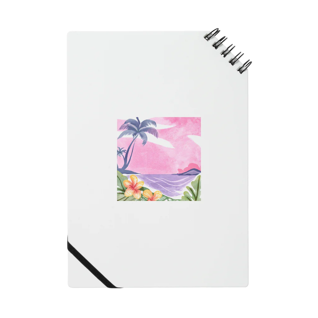 Sweet_moonLaboのHawaii　海とハイビスカス Notebook