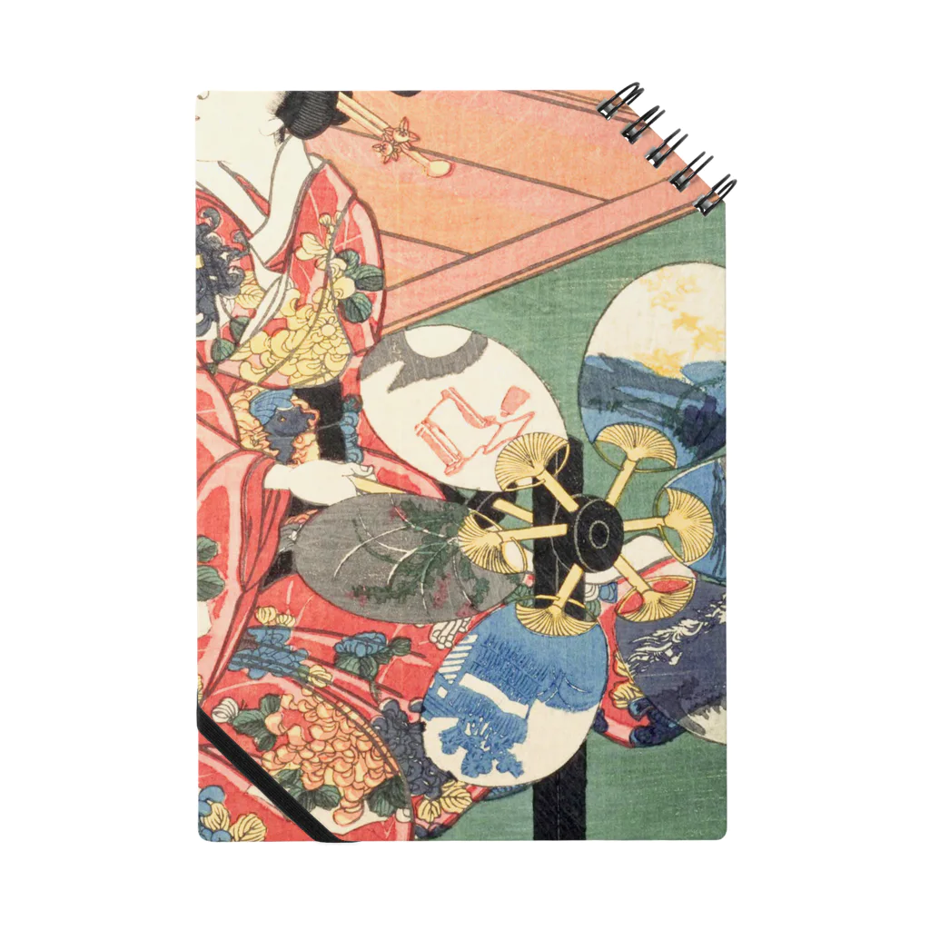 浮世絵ショップ のどぐろ　UKIYOE SHOP NODOGUROの扇風機　あつまけんしみたて五節句 / Atsumaken Shimitate Gosekku ノート