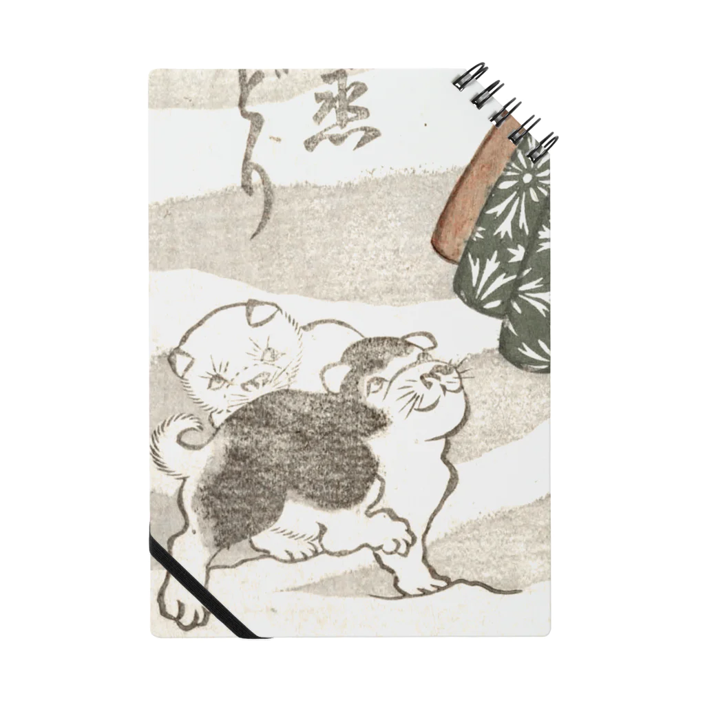 浮世絵ショップ のどぐろ　UKIYOE SHOP NODOGUROの犬　菊之烝きどり（無題）/ Kikunojo Kidori (untitled)  ノート