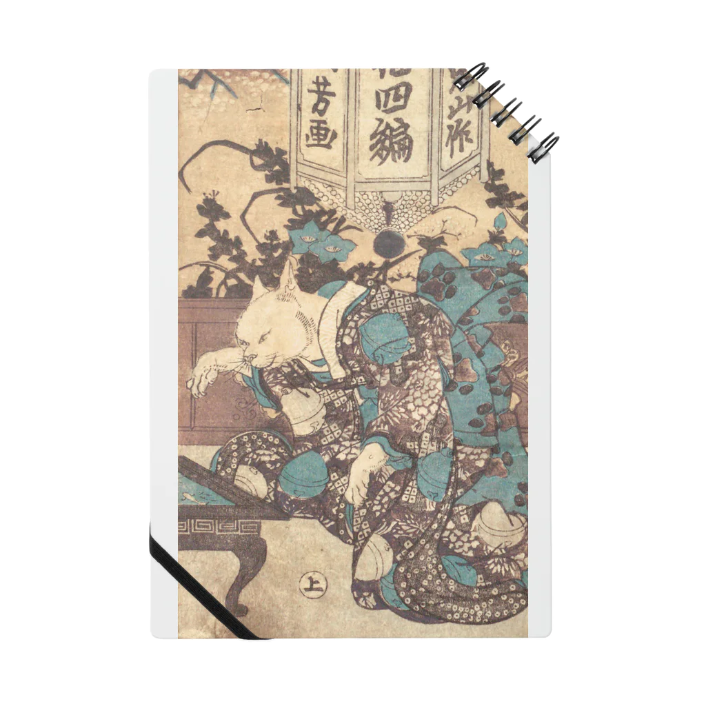 浮世絵ショップ のどぐろ　UKIYOE SHOP NODOGUROの猫　朧月猫草紙 四編 / Oborozuki Nekozoshi Volume 4 ノート