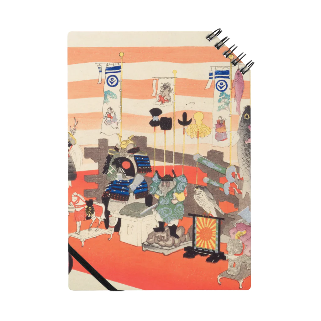 浮世絵ショップ のどぐろ　UKIYOE SHOP NODOGUROの子供あそび　床かざり/ Children's play floor decoration  ノート