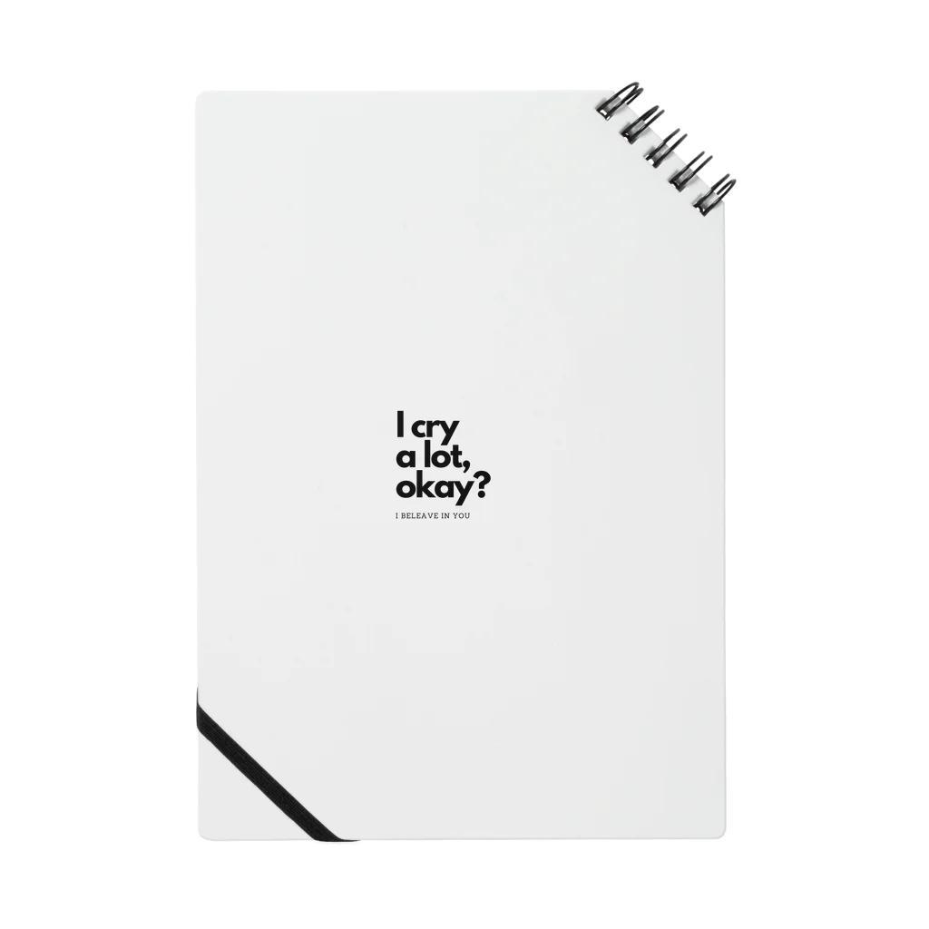 everyday offのI cry a lot,okay? Notebook