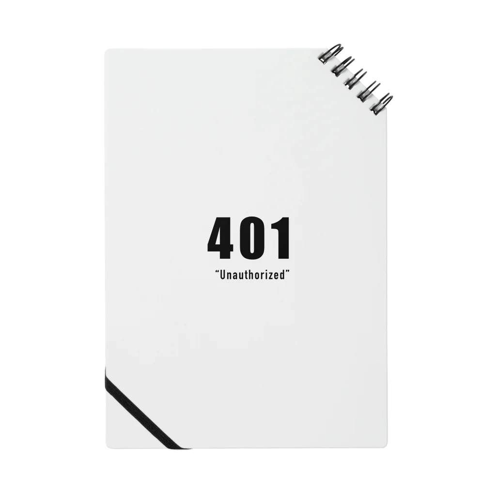 s.hikitaの401_Unauthorized_Note Notebook