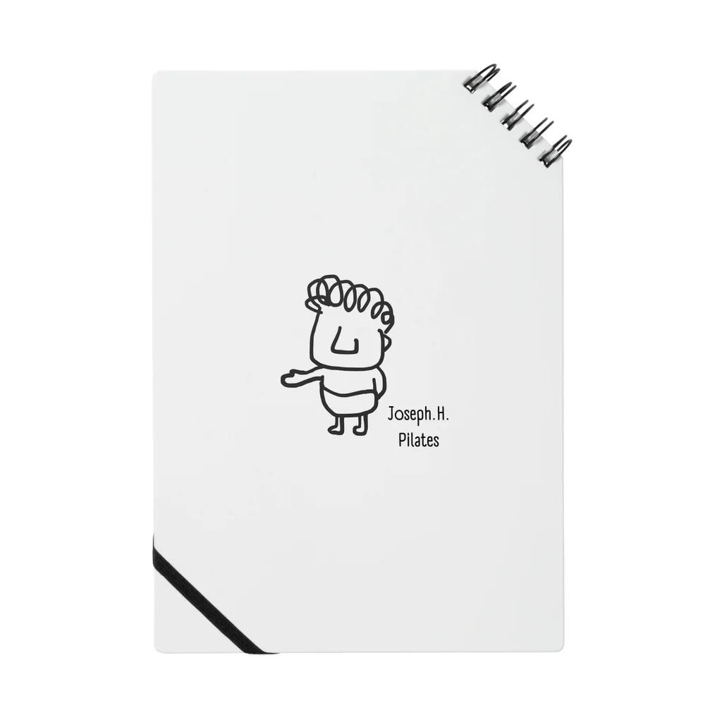 pilates_loversのピラティス氏グッズ Notebook