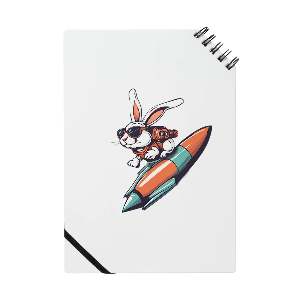 ロケットうさぎのロケットうさぎ　ミッション遂行 Notebook